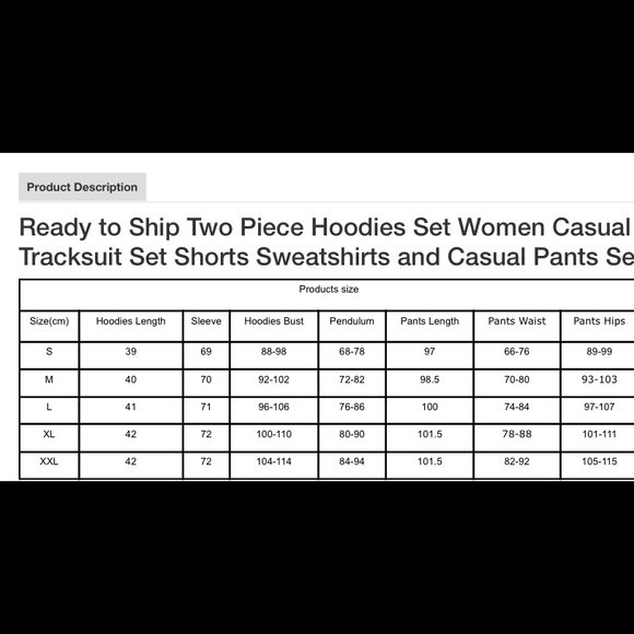 Crop Top High Waist Sweat Suit - Picture 4 of 4